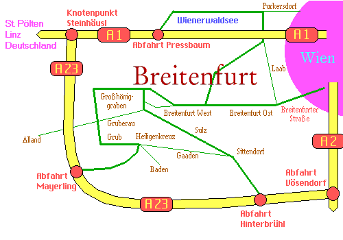Karte Breitenfurt